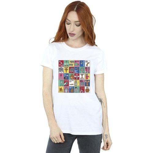 T-shirt Grid Squares - Dessins Animés - Modalova