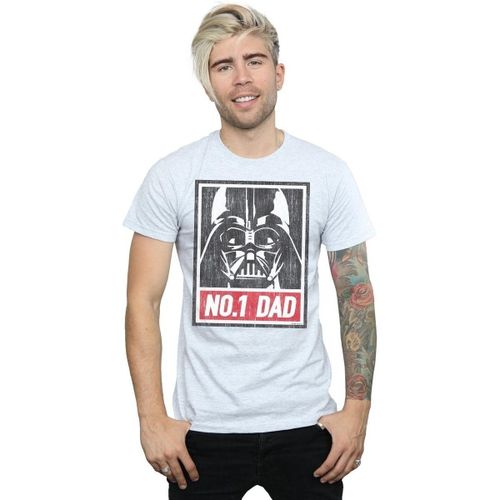 T-shirt Disney Number One Dad - Disney - Modalova
