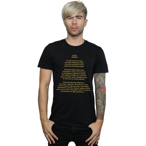 T-shirt A New Hope Opening Crawl - Disney - Modalova