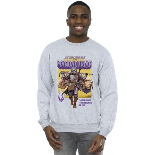 Sweat-shirt The Mandalorian re Than I Signed Up For - Disney - Modalova