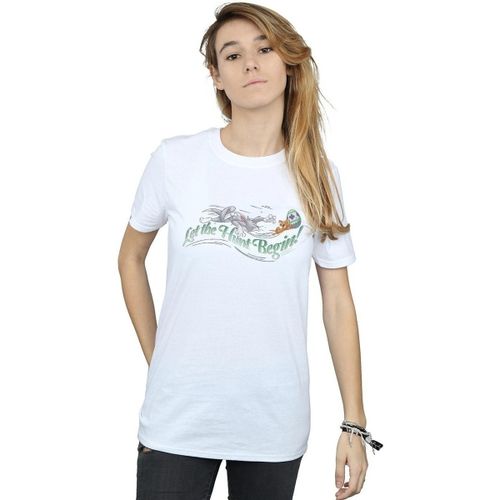 T-shirt Let The Hunt Begin - Dessins Animés - Modalova