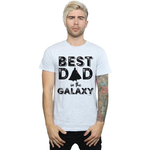 T-shirt Best Dad In The Galaxy - Disney - Modalova