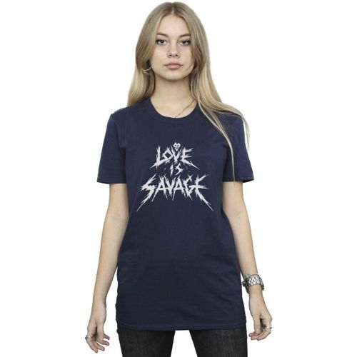 T-shirt Disney Love Is Savage - Disney - Modalova