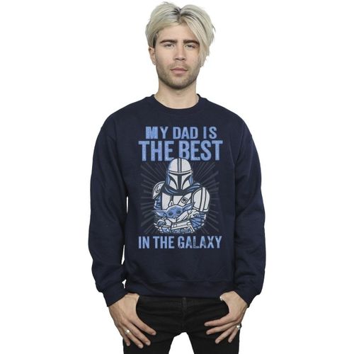 Sweat-shirt Mandalorian Best Dad - Disney - Modalova