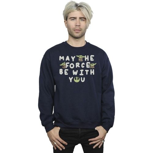 Sweat-shirt The Mandalorian May The Force Be With You - Disney - Modalova