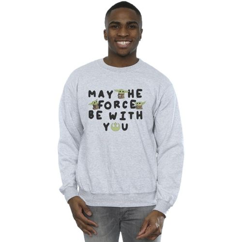 Sweat-shirt The Mandalorian May The Force Be With You - Disney - Modalova
