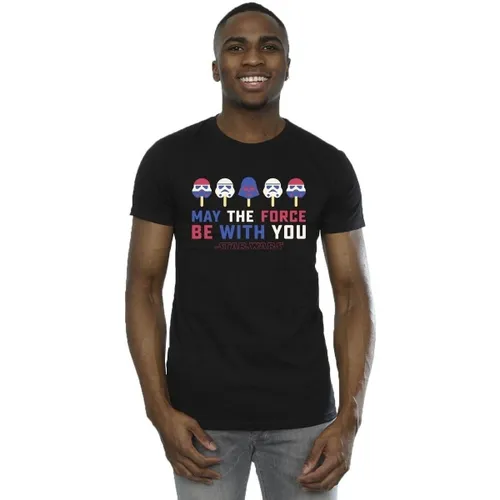 T-shirt May The Force Ice Pops - Disney - Modalova