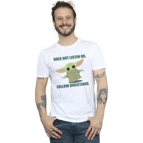 T-shirt The Mandalorian Does Not Listen - Disney - Modalova