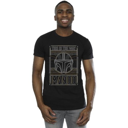 T-shirt The Mandalorian The Way - Disney - Modalova