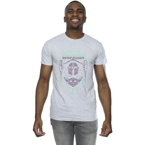 T-shirt The Mandalorian Fierce Warrior - Disney - Modalova