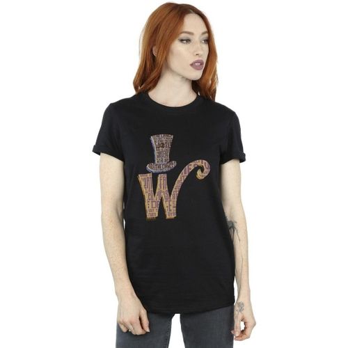 T-shirt Willy Wonka W Logo Hat - Willy Wonka - Modalova