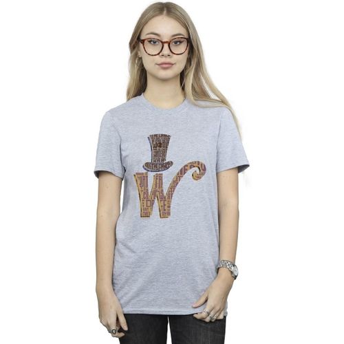 T-shirt Willy Wonka W Logo Hat - Willy Wonka - Modalova