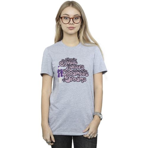 T-shirt Willy Wonka Dreamers Text - Willy Wonka - Modalova