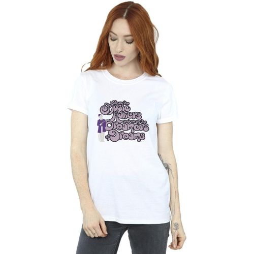 T-shirt Willy Wonka Dreamers Text - Willy Wonka - Modalova