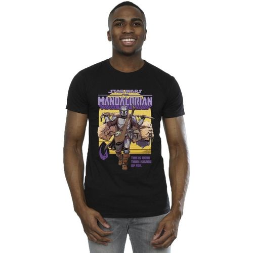 T-shirt The Mandalorian re Than I Signed Up For - Disney - Modalova