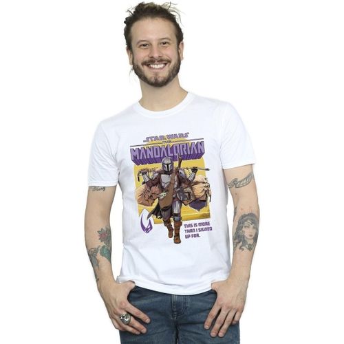 T-shirt The Mandalorian re Than I Signed Up For - Disney - Modalova