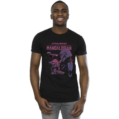 T-shirt The Mandalorian Hello Friend - Disney - Modalova