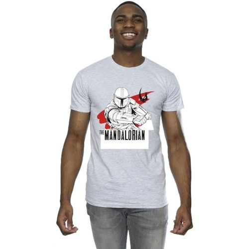 T-shirt The Mandalorian Shoots - Disney - Modalova