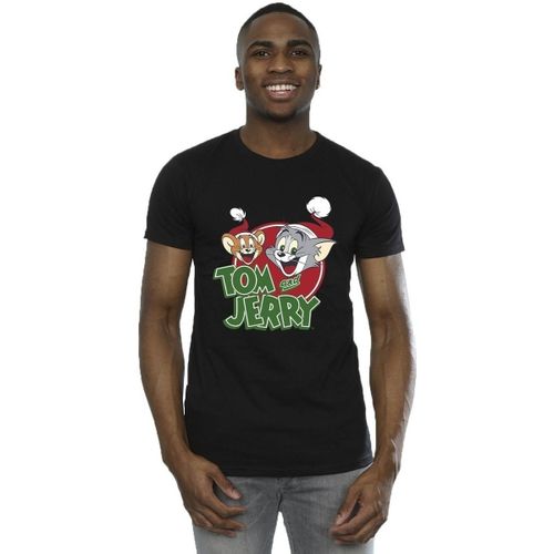 T-shirt Christmas Hat Logo - Dessins Animés - Modalova