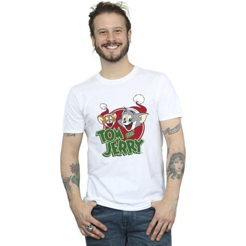 T-shirt Christmas Hat Logo - Dessins Animés - Modalova