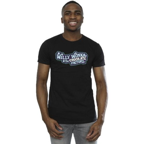 T-shirt Chocolate Factory Logo - Willy Wonka - Modalova