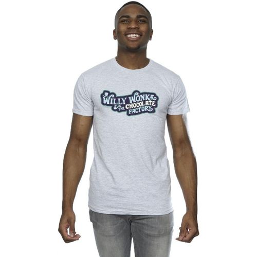T-shirt Chocolate Factory Logo - Willy Wonka - Modalova