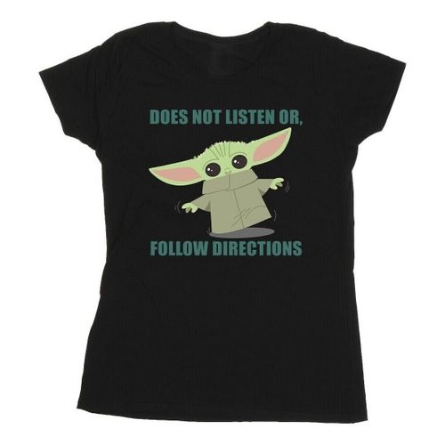 T-shirt The Mandalorian Does Not Listen - Disney - Modalova