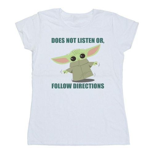 T-shirt The Mandalorian Does Not Listen - Disney - Modalova