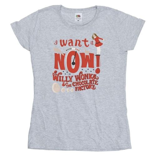 T-shirt Verruca Salt I Want It Now - Willy Wonka - Modalova