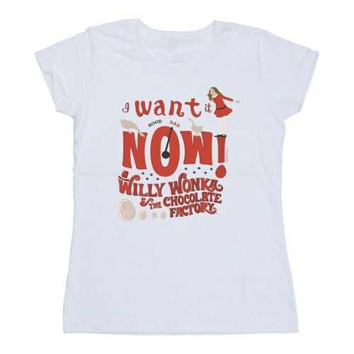 T-shirt Verruca Salt I Want It Now - Willy Wonka - Modalova