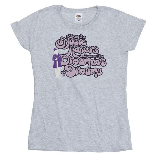 T-shirt Willy Wonka Dreamers Text - Willy Wonka - Modalova