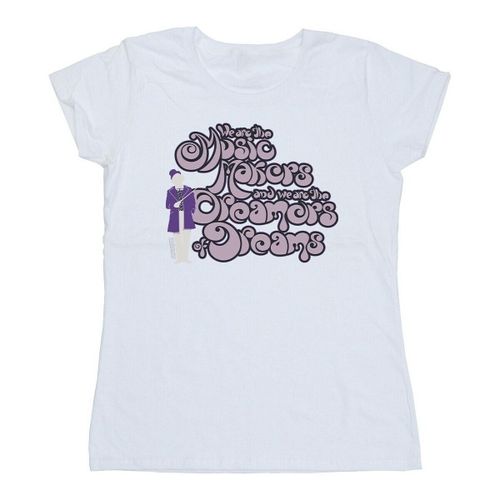 T-shirt Willy Wonka Dreamers Text - Willy Wonka - Modalova