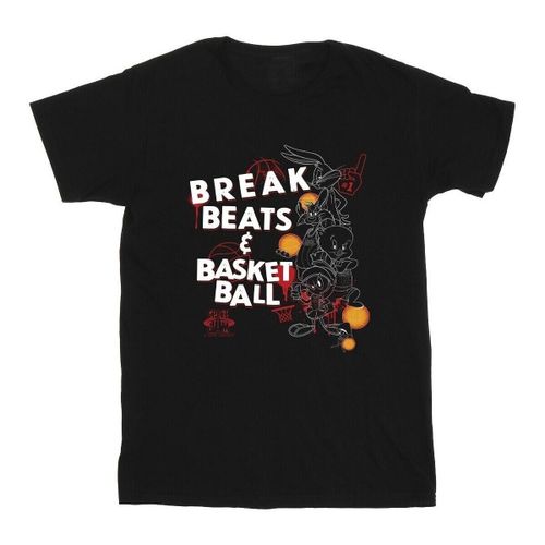 T-shirt Break Beats Basketball - Dessins Animés - Modalova