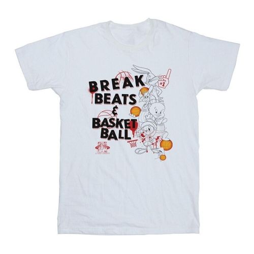 T-shirt Break Beats Basketball - Dessins Animés - Modalova