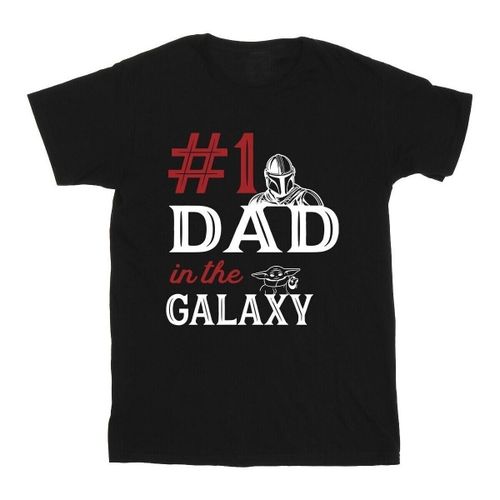 T-shirt Mandalorian Number One Dad - Disney - Modalova