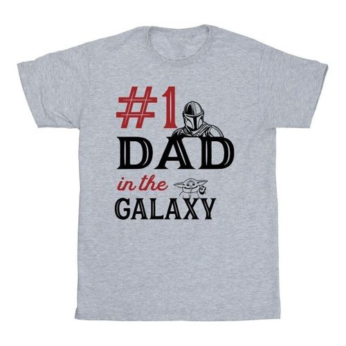 T-shirt Mandalorian Number One Dad - Disney - Modalova
