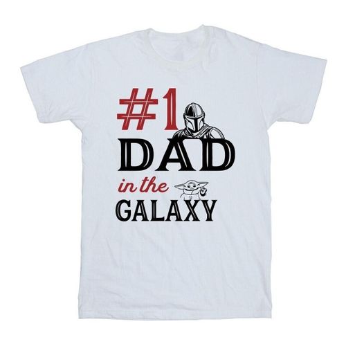 T-shirt Mandalorian Number One Dad - Disney - Modalova