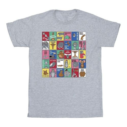 T-shirt Grid Squares - Dessins Animés - Modalova