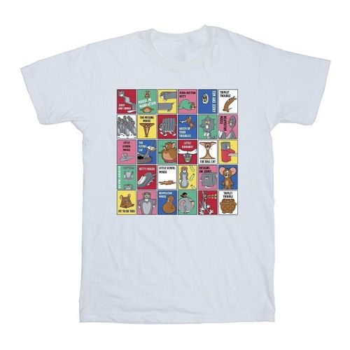 T-shirt Grid Squares - Dessins Animés - Modalova