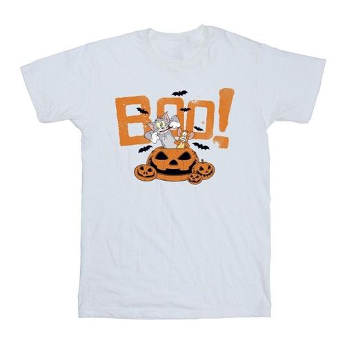 T-shirt Halloween Boo! - Dessins Animés - Modalova