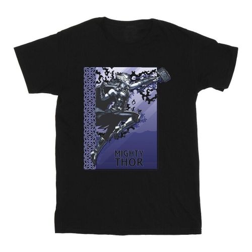 T-shirt Love And Thunder Mighty - Marvel - Modalova