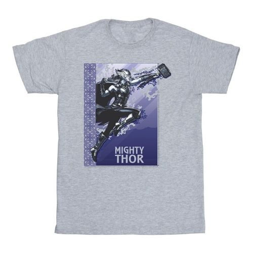 T-shirt Love And Thunder Mighty - Marvel - Modalova