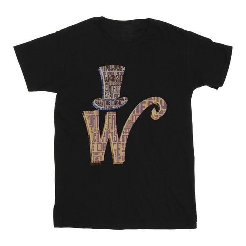 T-shirt Willy Wonka W Logo Hat - Willy Wonka - Modalova