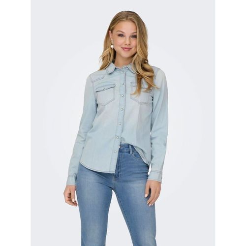 Chemise 15315185 ALEXA-LIGHT BLUE DENIM - Only - Modalova