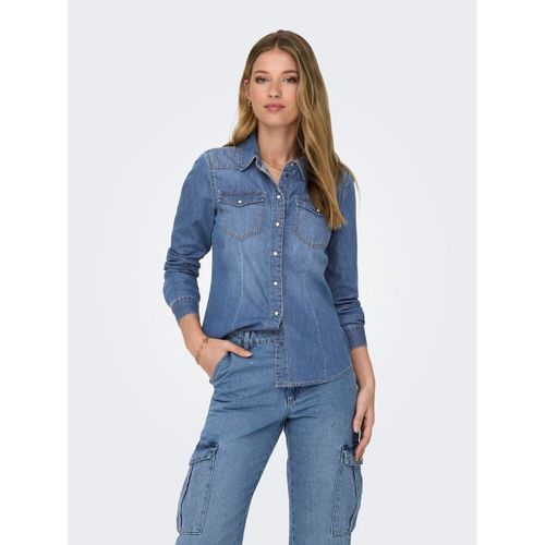 Chemise 15315185 ALEXA-MEDIUM BLUE DENIM - Only - Modalova