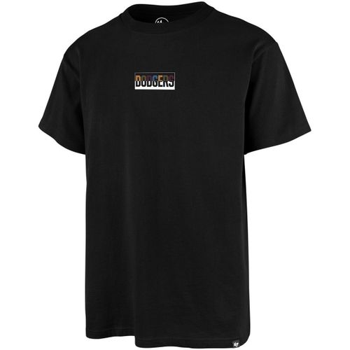 T-shirt 47 TEE MLB LOS ANGELES DODGERS SPLITLOGO BACKERECHO JTBLACK - '47 Brand - Modalova