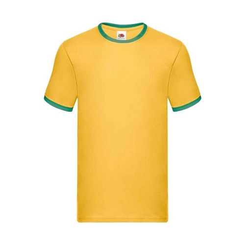 T-shirt Fruit Of The Loom Ringer - Fruit Of The Loom - Modalova