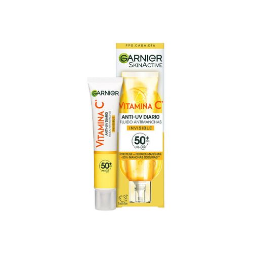 Soins ciblés Fluide Anti-taches À La Vitamine C Spf50+ invisible - Garnier - Modalova