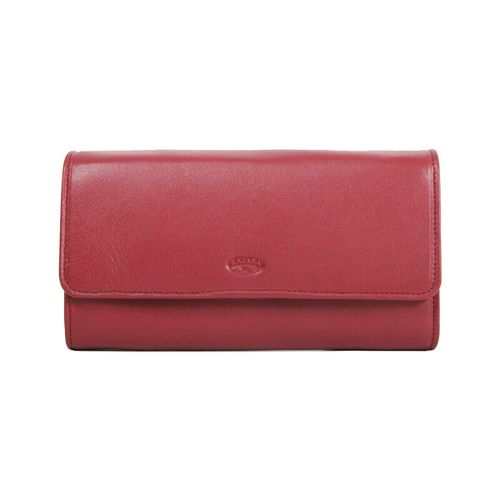 Portefeuille Compagnon En Cuir De Vachette Souple 553106 - Katana - Modalova