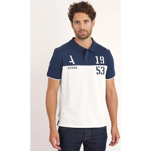 Polo Redskins TURBO LINE NAVY WHITE - Redskins - Modalova